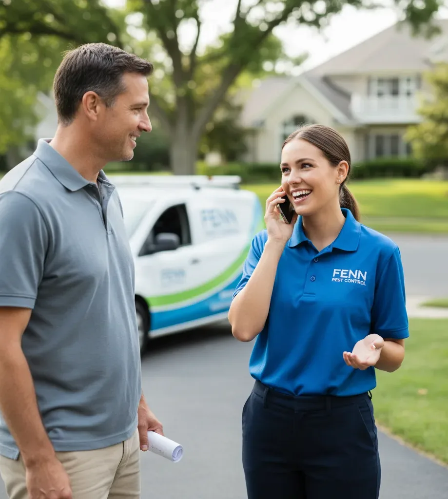 Fenn Pest Control customer support in Montoursville